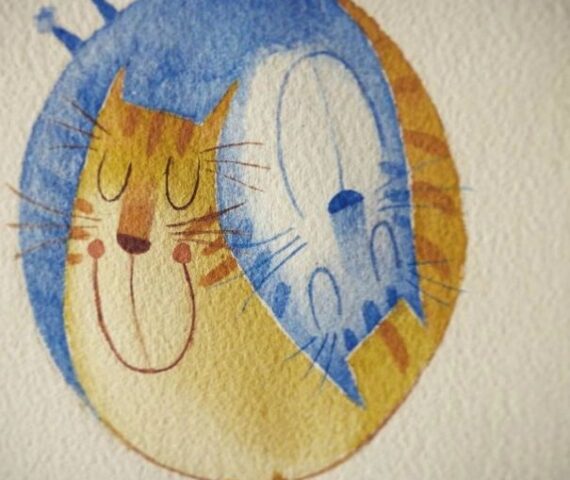 Giornata mondiale del gatto - Simone Frasca - Illustratore