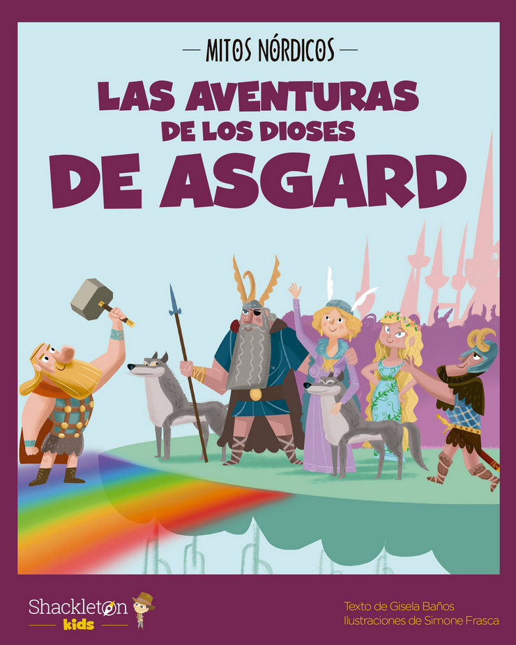 Las aventuras de los dioses de Asgard - Illustrazioni di Simone Frasca