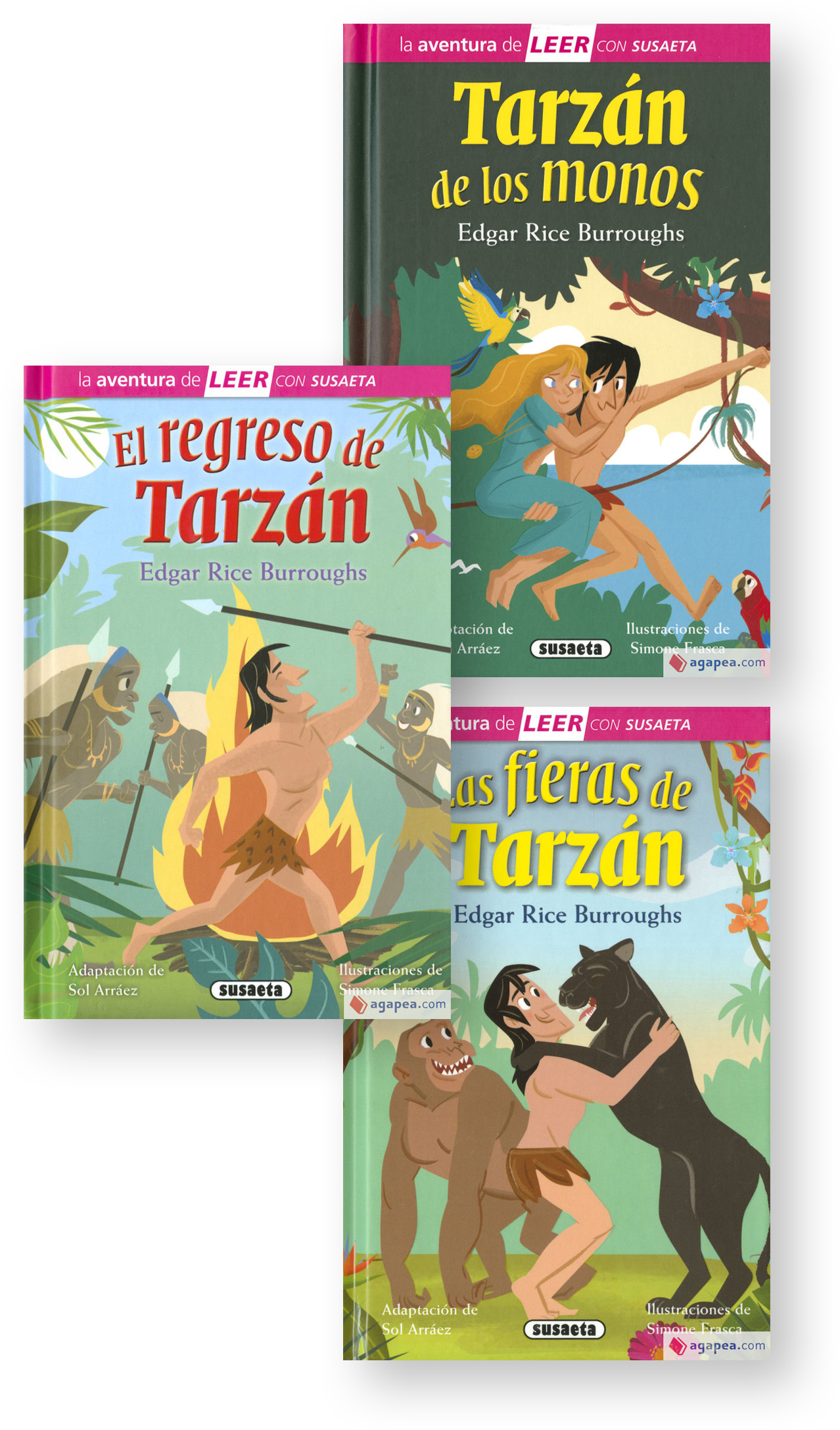 Tarzan - Illustrazioni di Simone Frasca